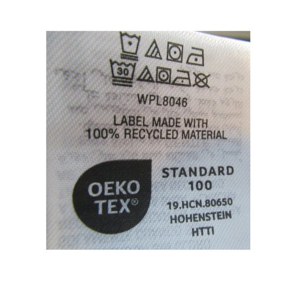 INC Women's Polyester Blend Satin Lace-Trim Chemise Nightgown, Black, XL - Picture 6 of 6